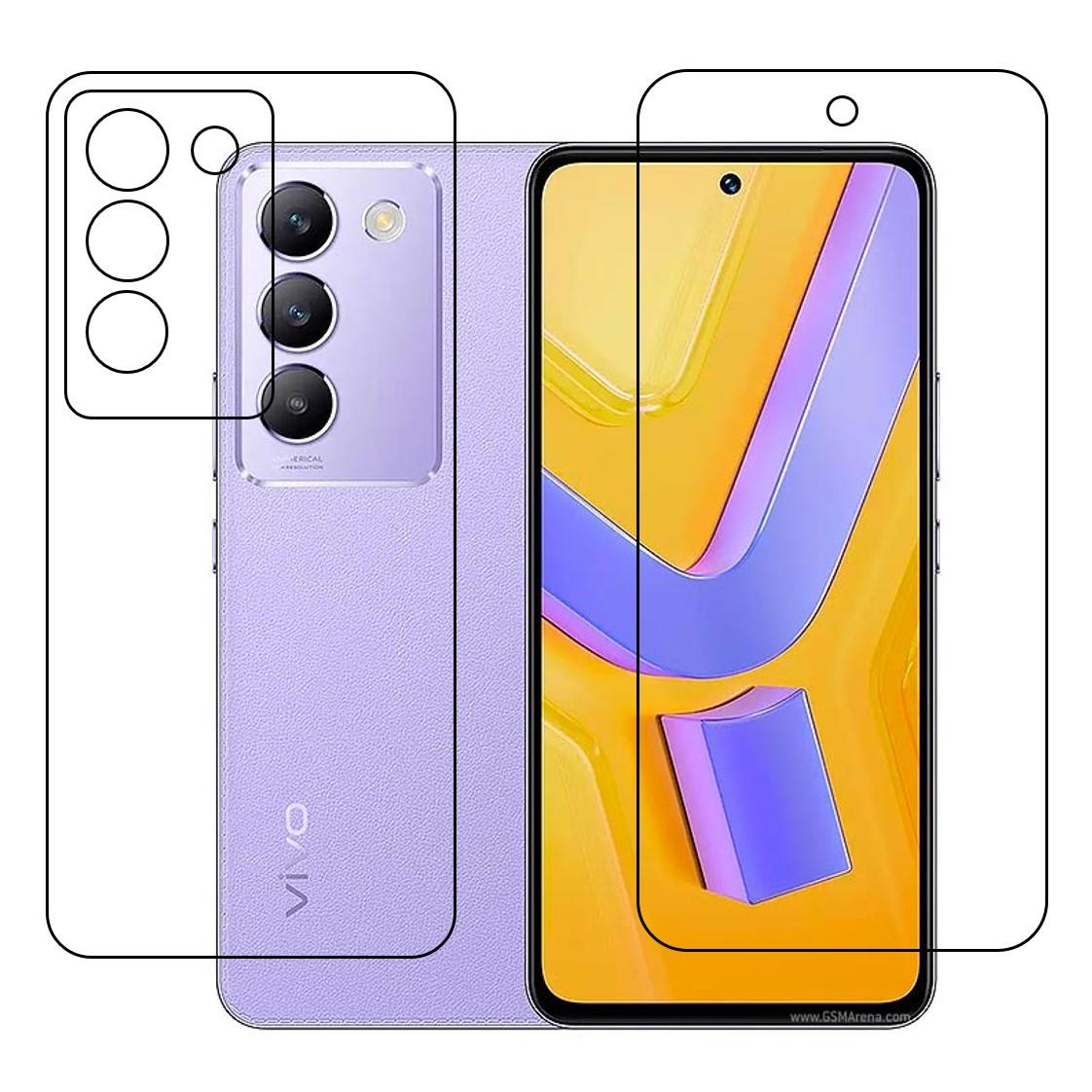 Vivo V30 SE (Front & Back) 9H Protective Flexible Compatible Mobile Screen Protector